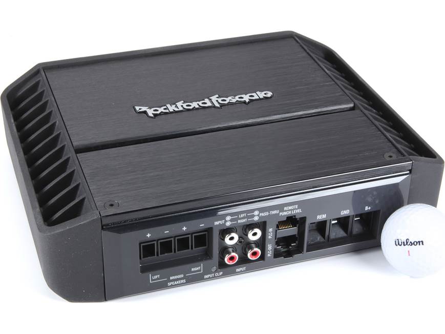 Rockford Fosgate Punch P300X2 2-channel car amplifier — 100 watts
