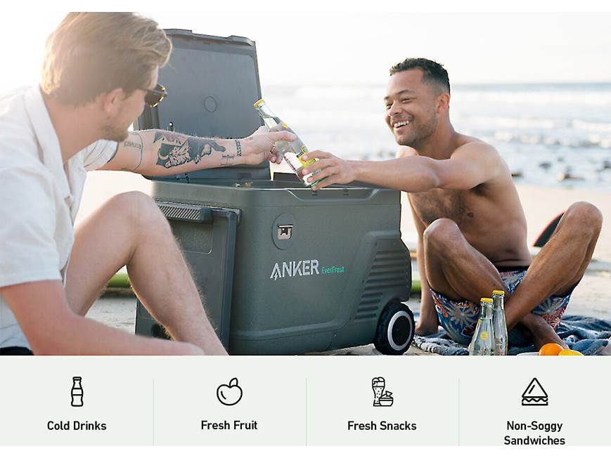 Anker EverFrost Powered Cooler 30 (33 liters/34.9 quarts) Battery