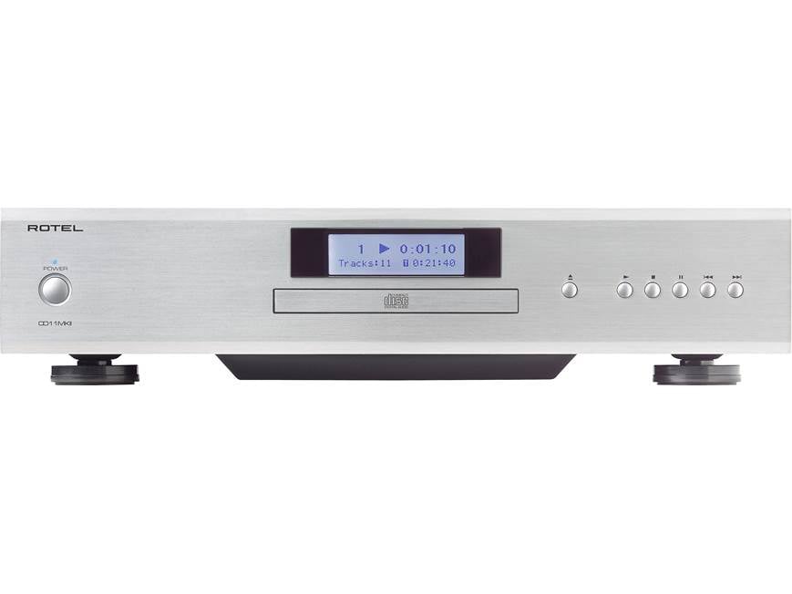 ROTEL/CD プレイヤー/CD11 SILVER/FR017643171208042/Sランク/75【中古】 Rotel CD11MKII (Silver) Single-disc CD player (Silver) at Crutchfield
