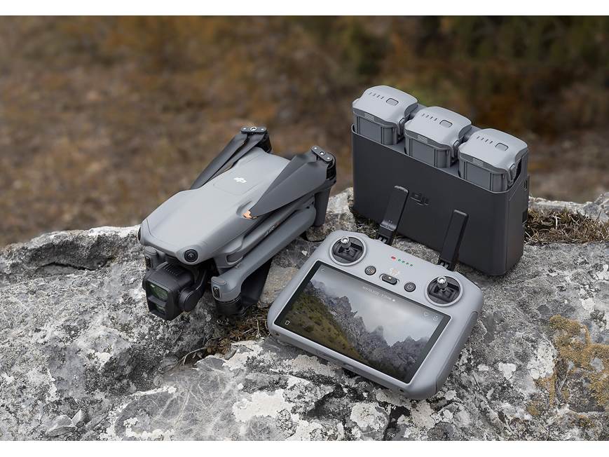 DJI Air 3 Fly More Combo (with DJI RC 2) Aerial drone bundle with 