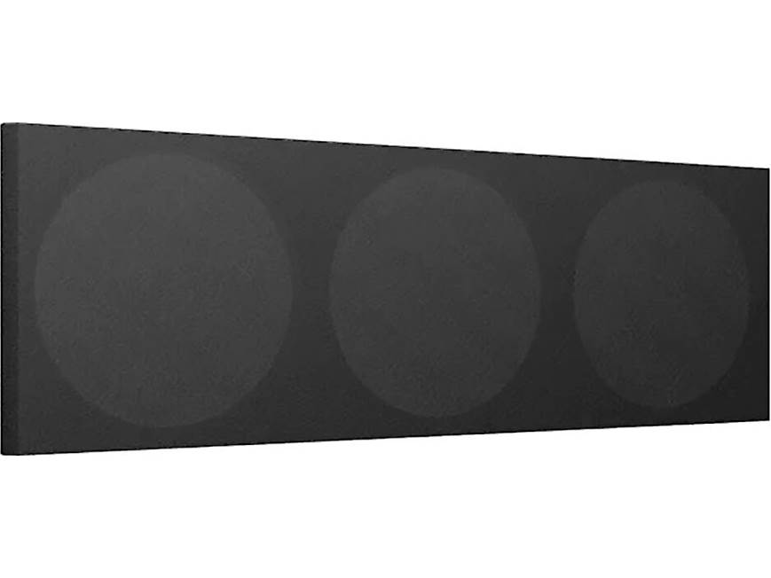 KEF Q250c Black Cloth Grille Magnetic grille for KEF 250c center