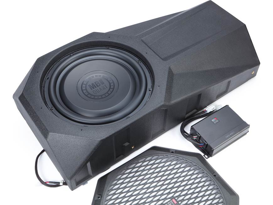MB Quart MBQJL-302 400-watt ported subwoofer enclosure with 12