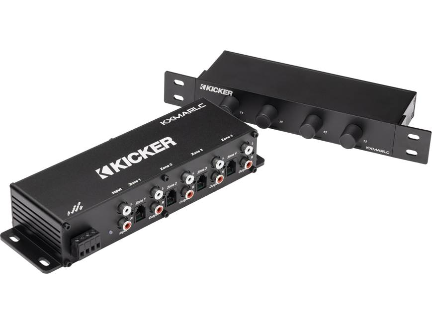 Kicker KXMARLC 4-zone audio distribution system for boats and RVs