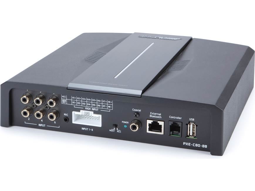 Alpine PXE-C80-88 OPTIM8™ 8-channel Hi-Res car amplifier with