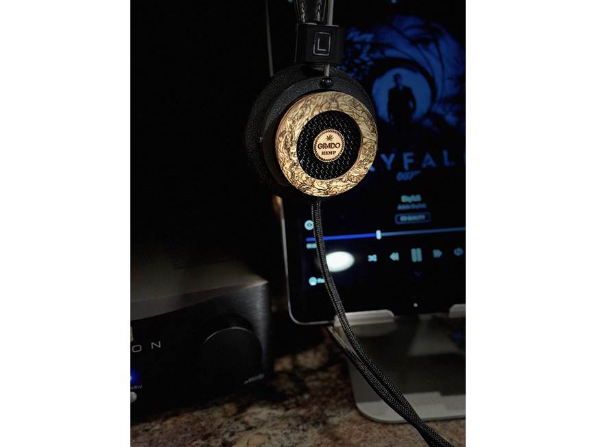 Grado Hemp Headphones Limited edition on-ear headphones at Crutchfield