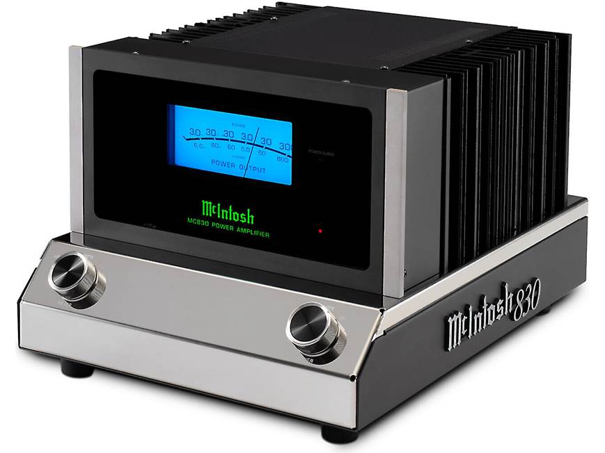 McIntosh MC830 One-channel solid state amplifier at Crutchfield
