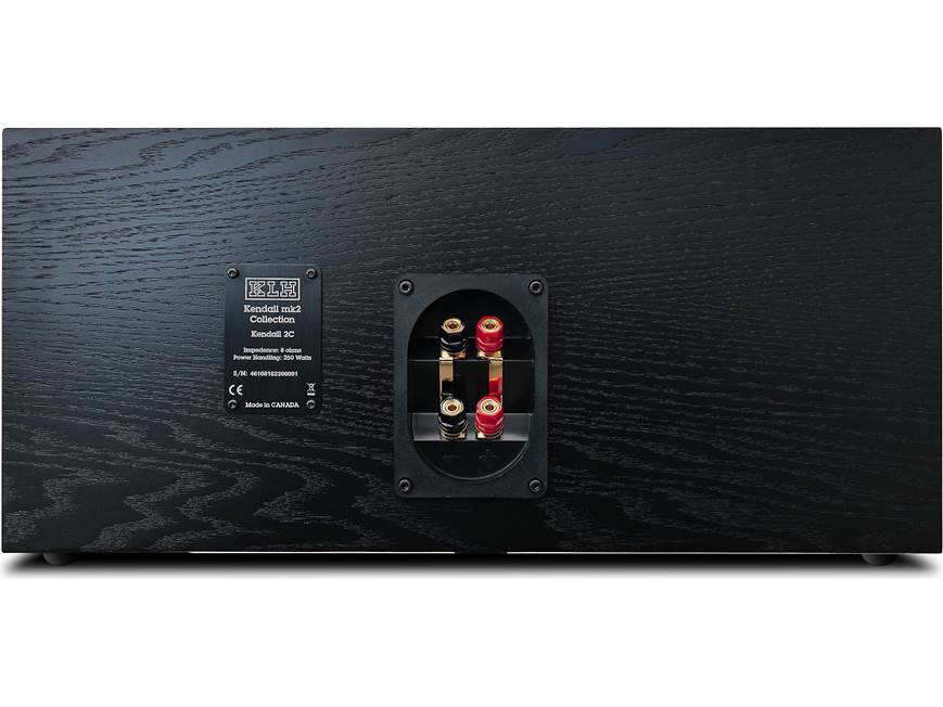 KLH Kendall 2C (Black Oak) Center channel speaker (Black Oak) at