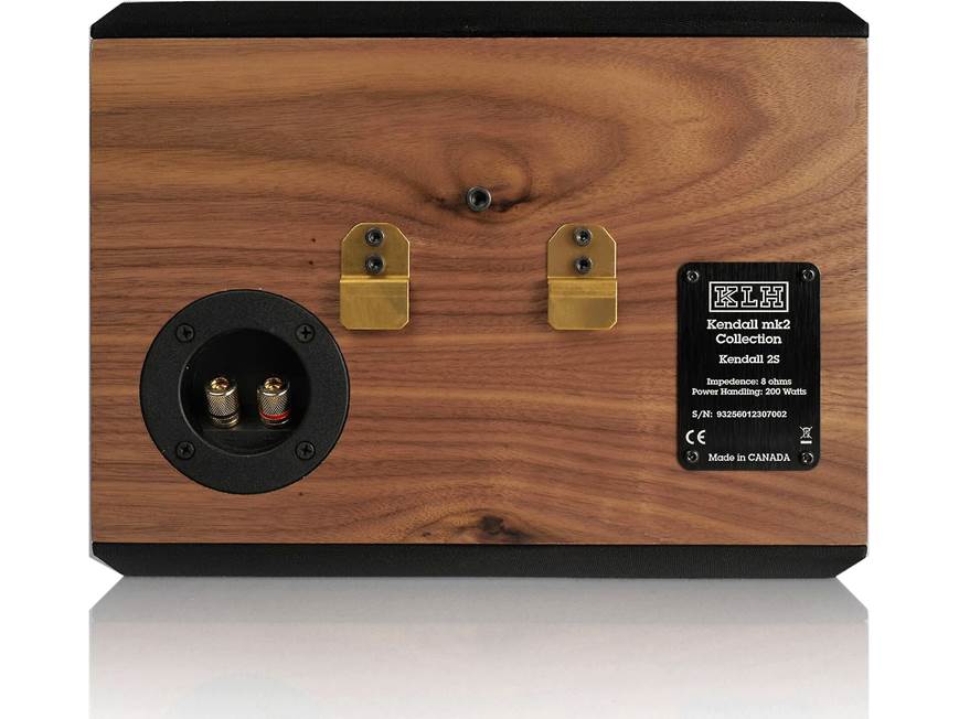 KLH Kendall 2S (English Walnut) Bipolar surround speakers (English