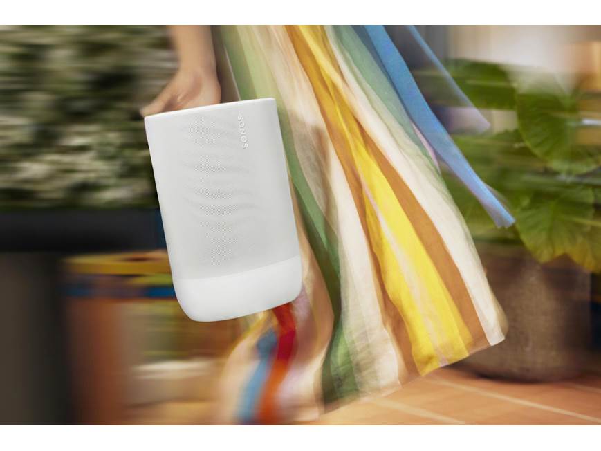 Sonos Era 100 and Move 2 Bundle (White) Indoor and outdoor