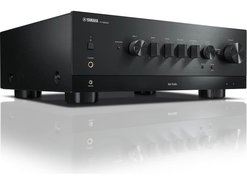 Yamaha R-N800A (Black) Stereo receiver with Wi-Fi, Bluetooth® and