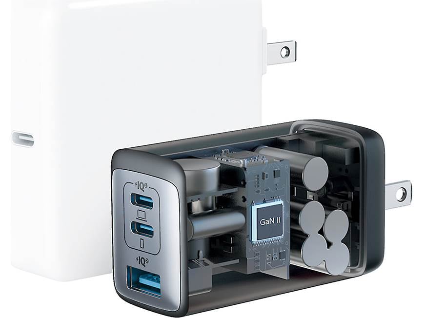 Anker 735 Charger (GaNPrime 65W) Wall charger with 2 USB-C ports