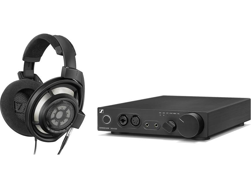 Sennheiser HD 800 S Headphone/HDV 820 Amplifier Bundle High
