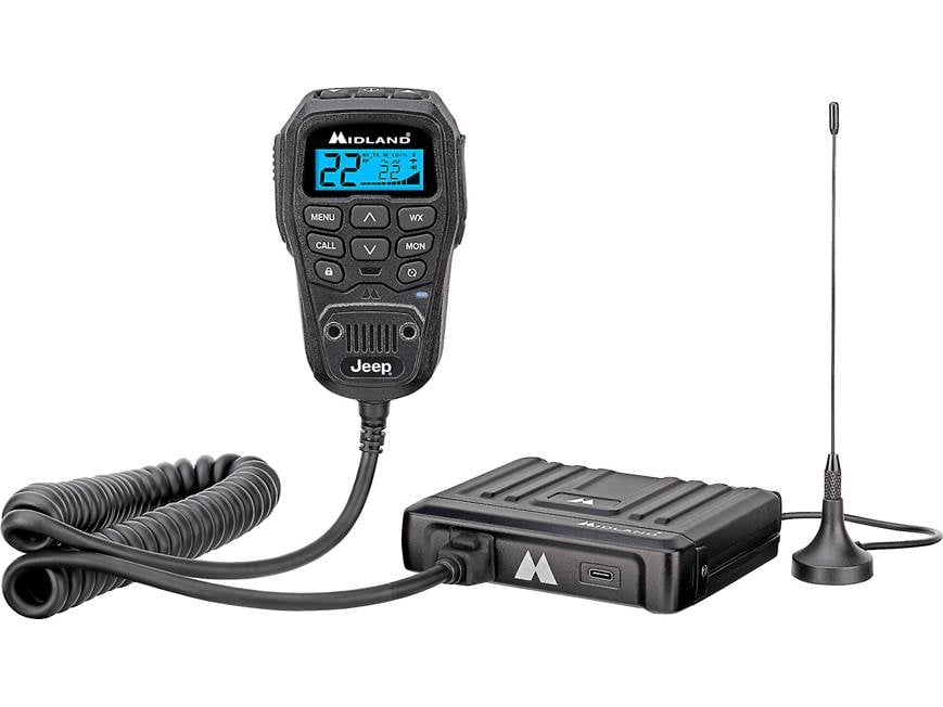 Midland MXT275J Jeep 15-watt GMRS base radio for vehicle or home