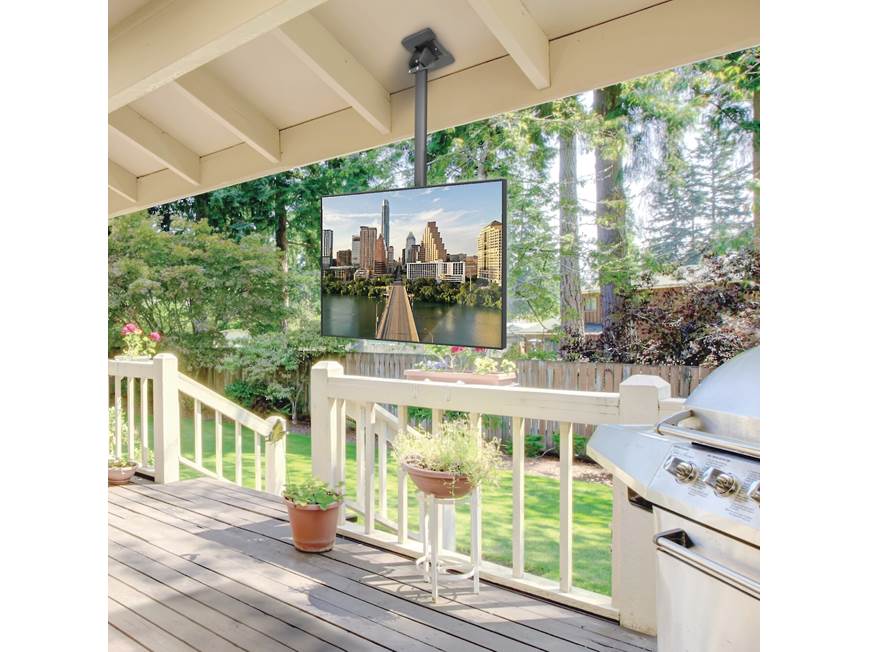 Kanto CM600SG Weatherproof full-motion ceiling mount for outdoor