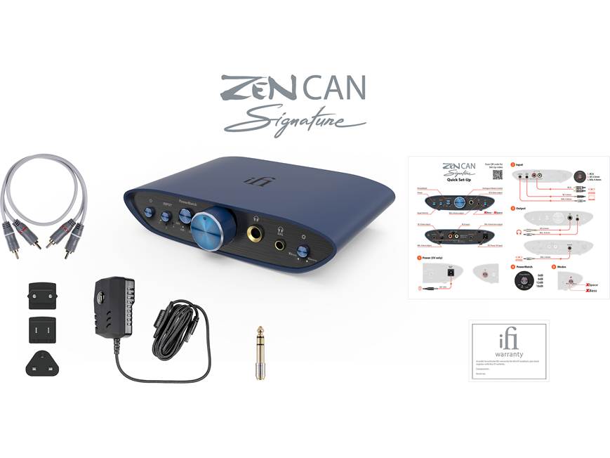 iFi Audio Zen Can Signature Desktop headphone amp at Crutchfield