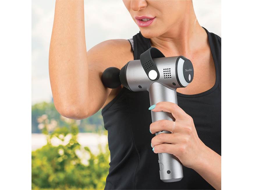 NuvoMed RX-2 Pro Hot and Cold Impact Massager Massage gun with hot and cold heads at Crutchfield NuvoMed RX-2 Pro Hot and Cold Impact Massager Massage gun with hot and cold heads at Crutchfield