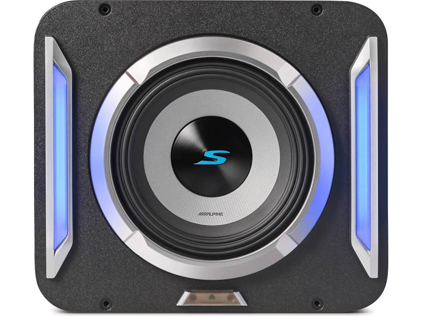ALPINE R-J ウーファー LEDバックライト付き Alpine S2-SB8 PrismaLink® S2-Series sealed subwoofer enclosure