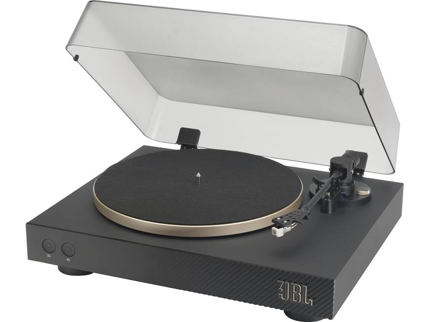 JBL Spinner BT (Black/Gold) Semi-automatic belt-drive turntable