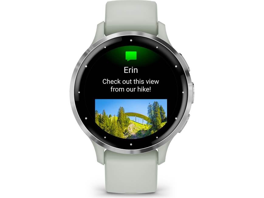 Garmin Venu 3S (Silver bezel, Sage Gray case and band) GPS Garmin Venu 3S (Silver bezel, Sage Gray case and band) GPS