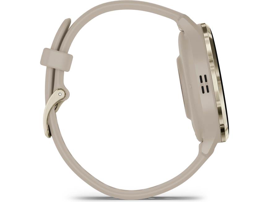 Garmin Venu 3S (Soft Gold bezel, French Gray case and band) GPS