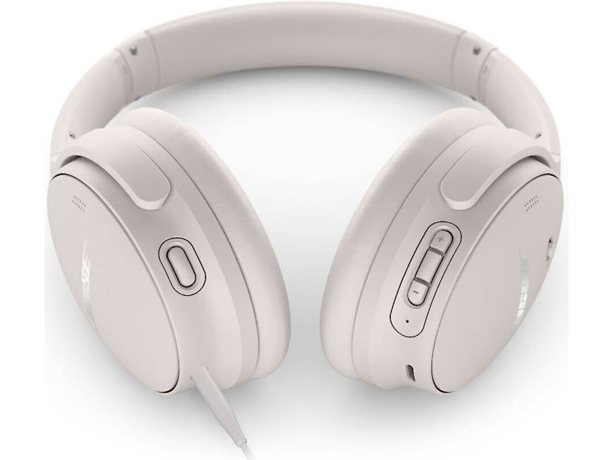 Bose QuietComfort Headphones (White Smoke) Over-ear wireless noise