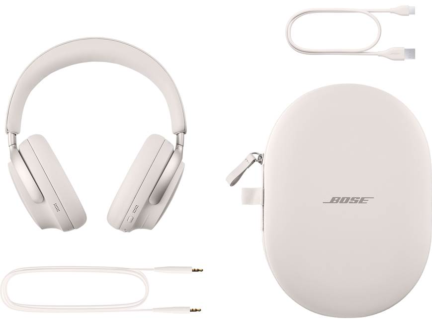 Bose QuietComfort Ultra Headphones (White Smoke) Over-ear wireless