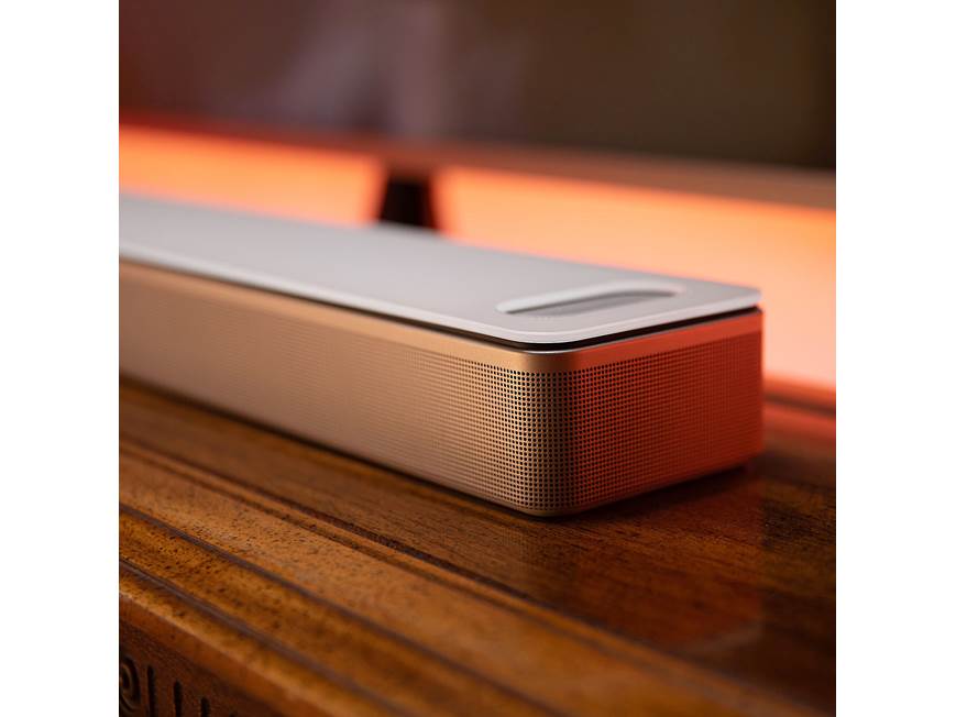 Bose Smart Ultra Soundbar (White) Powered sound bar with Dolby