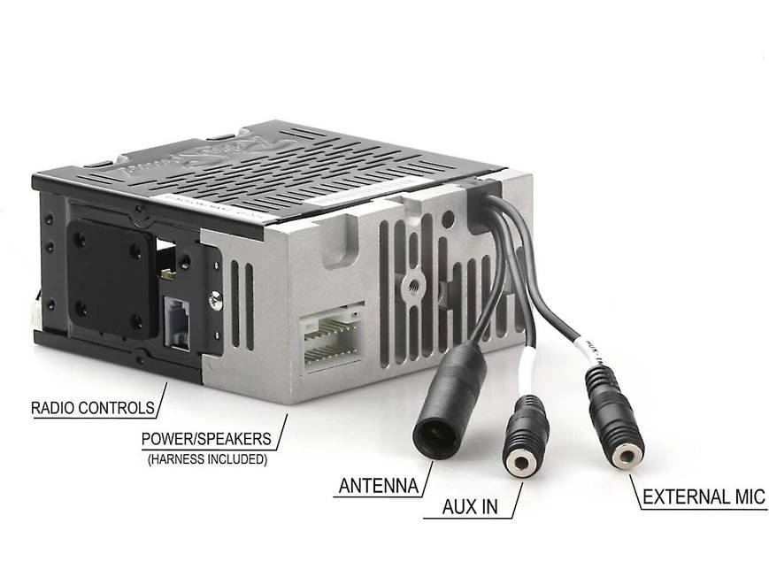 RetroSound Santa Cruz M1B AM/FM receiver with Bluetooth designed
