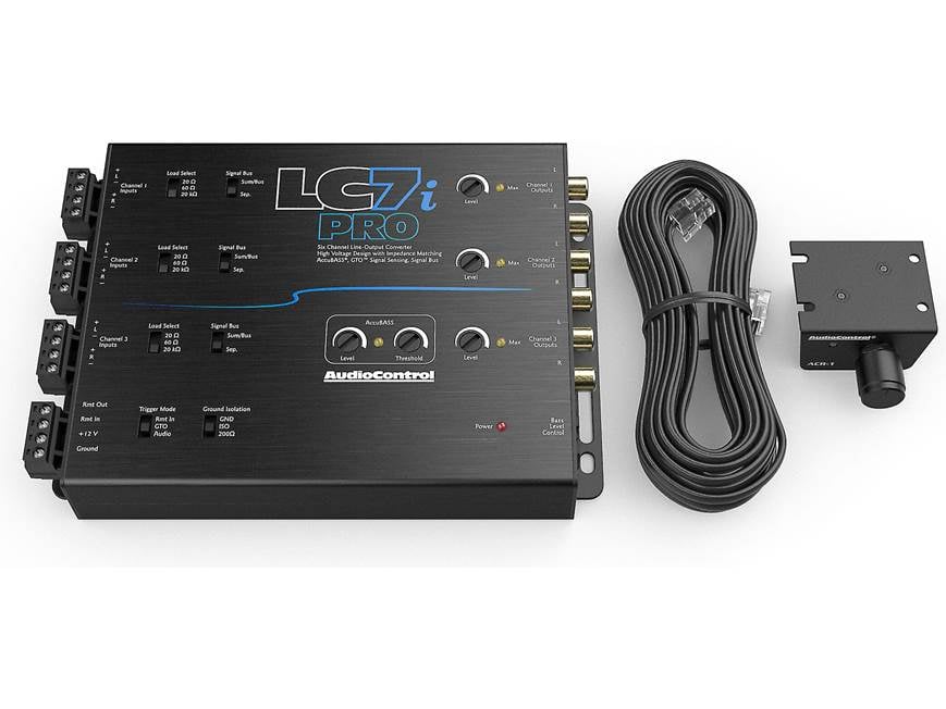 AudioControl LC7iPRO Line Output Converter 6-channel LOC with