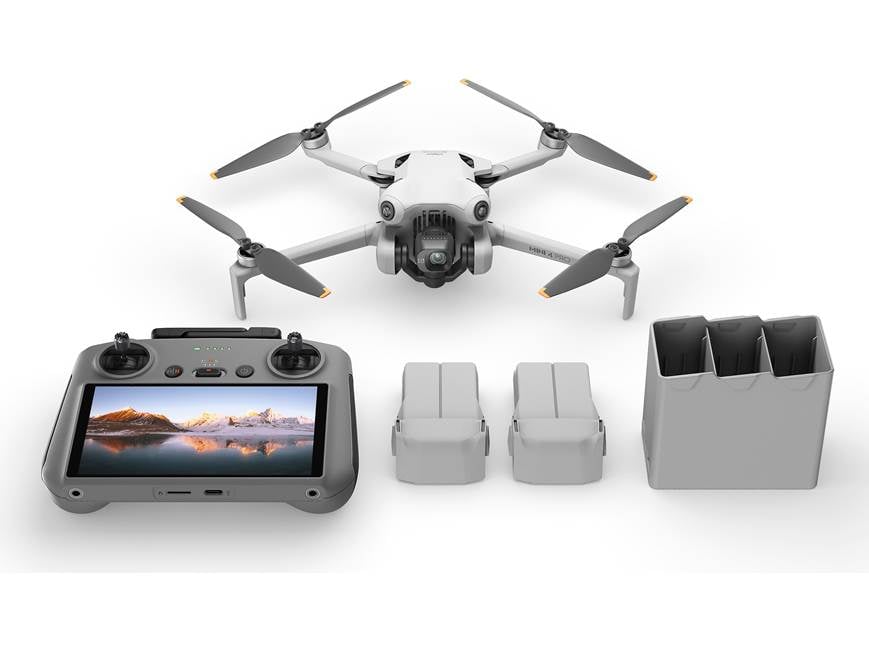 DJI Mini 4 Pro Fly More Combo Plus (with DJI RC 2) Aerial drone