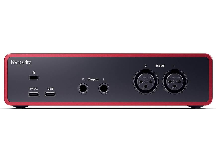 Focusrite Scarlett 2i2 Studio (4th Generation) Home recording