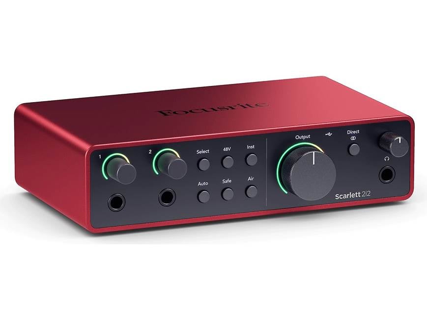 Focusrite Scarlett 2i2 Studio (4th Generation) Home recording