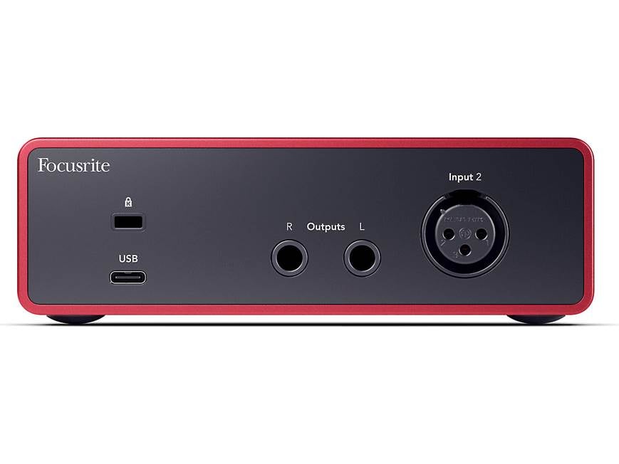 Focusrite Scarlett Solo (4th Generation) USB 2.0 (Type-C) audio