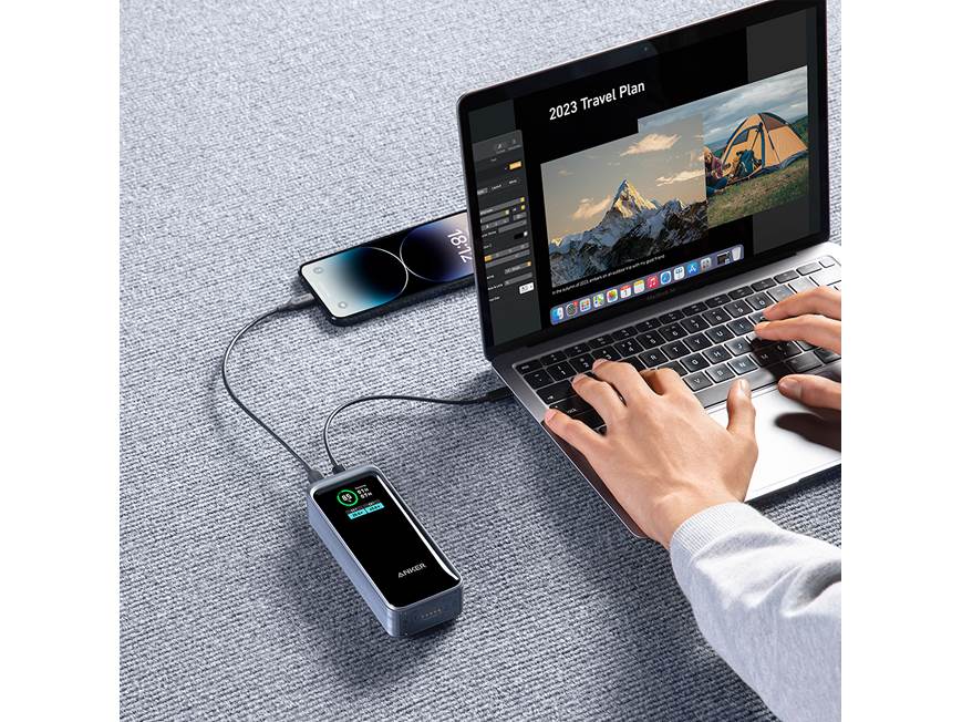 Anker Prime 12,000mAh Power Bank 130-watt portable charger with