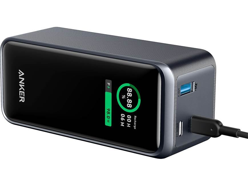 Anker Prime 20,000mAh Power Bank 200-watt portable charger — two