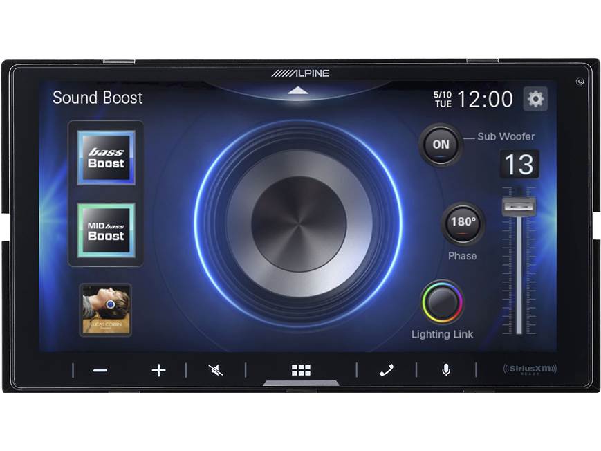 Alpine iLX-W670 and Mono Amp Package Includes iLX-W670 multimedia