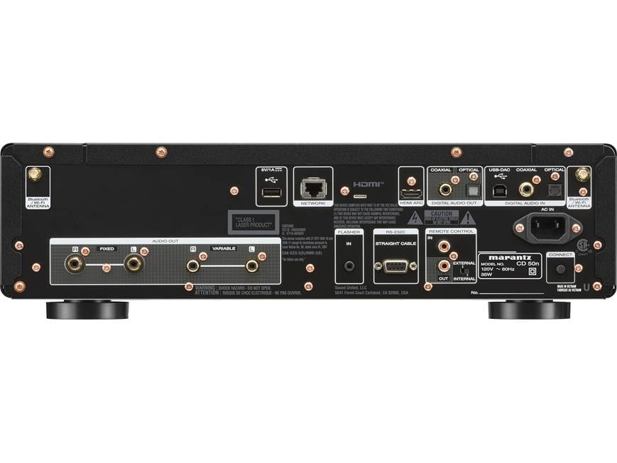 Marantz CD 50n (Black) CD player/network player/digital preamp