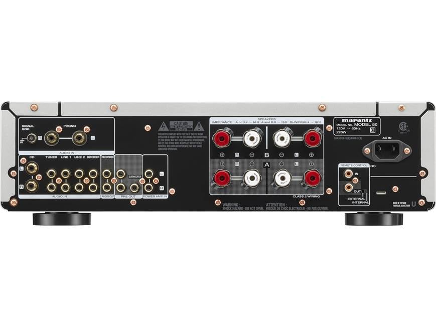 Marantz Model 50 (Silver Gold) Stereo integrated amplifier (Silver