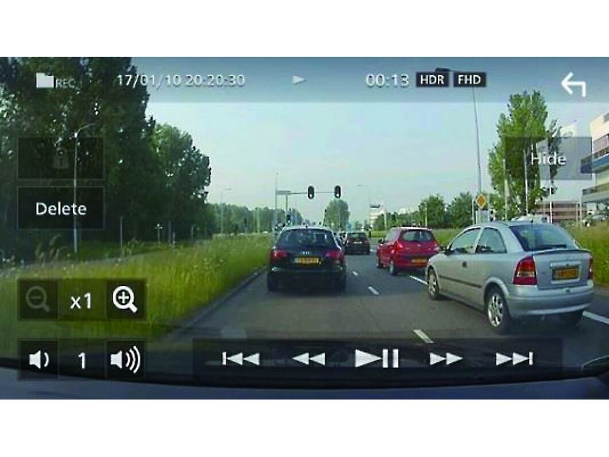 Kenwood DRV-N520 Drive Recorder HD dash cam for use with select