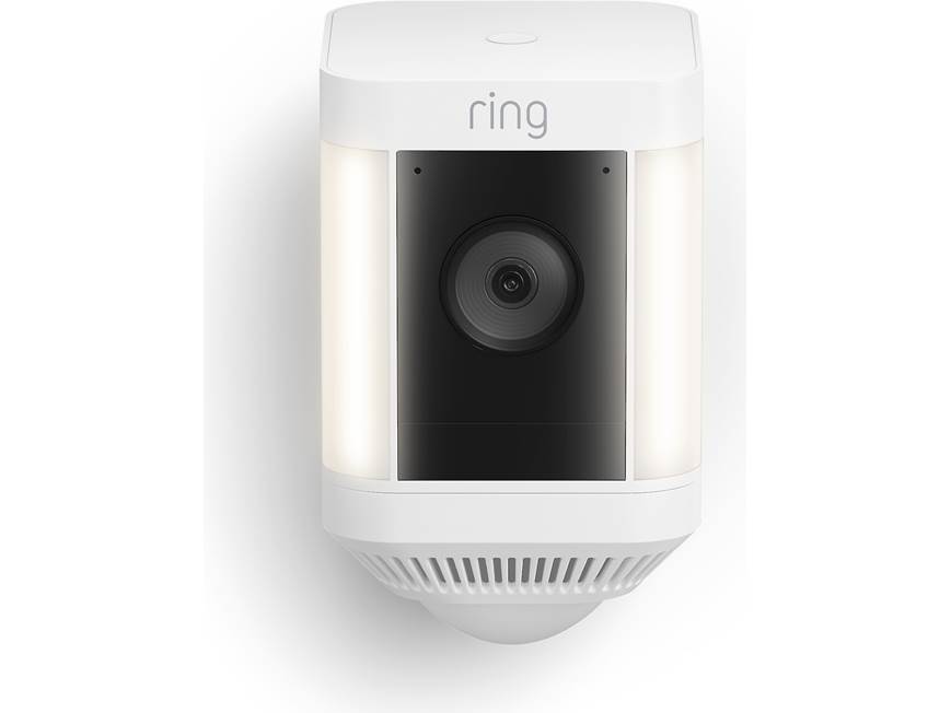 Ring Spotlight Cam Plus Battery (White) Battery-powered security