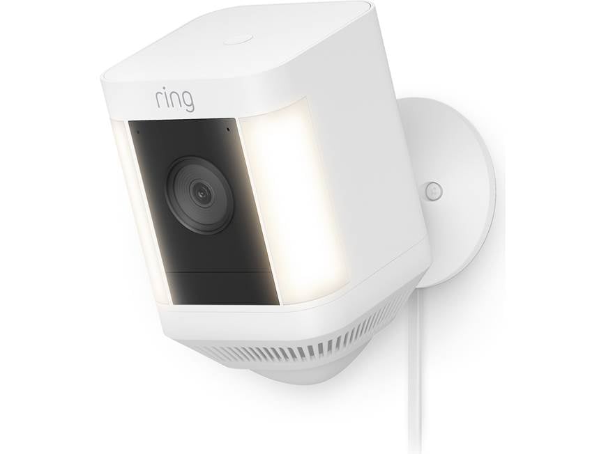 Ring Spotlight Cam Plus Plug-in (White) AC-powered security camera