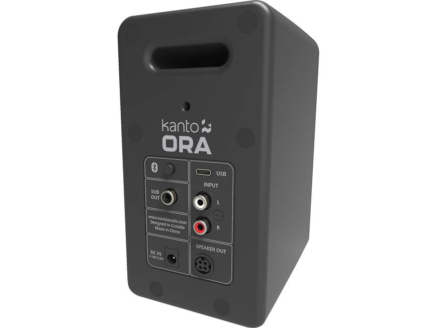 Kanto ORA (Matte Black) Powered stereo speakers with Bluetooth