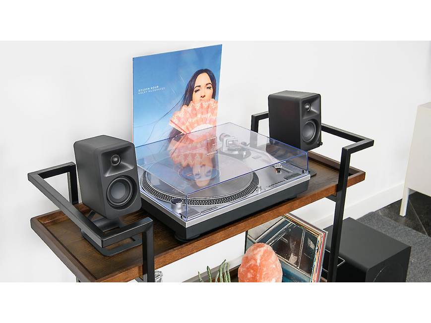 Kanto ORA (Matte Black) Powered stereo speakers with Bluetooth