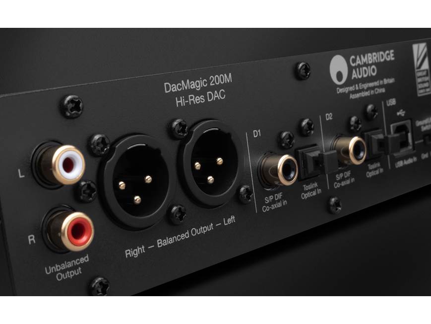 Cambridge Audio DacMagic 200M - DAC HiFi MQA e amplificatore per cuffie con Bluetooth - Supporto PC/MAC con connessione USB - Gestione di file digitali fino a 24/768 o DSD512 - Grigio Cambridge Audio DacMagic 200M - DAC HiFi MQA e amplificatore per cuffie con Bluetooth - Supporto PC/MAC con connessione USB - Gestione di file digitali fino a 24/768 o DSD512 - Grigio