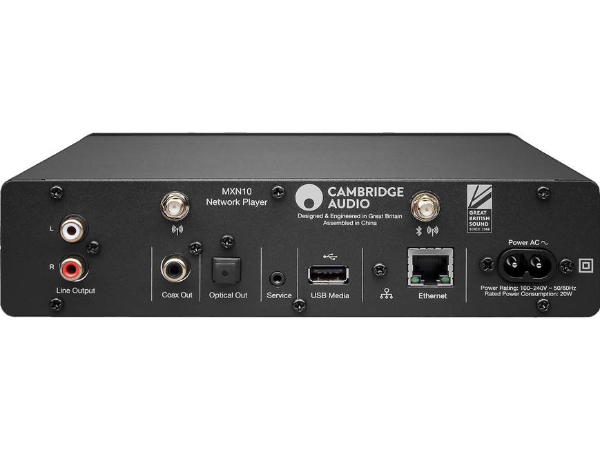 Cambridge Audio MXN10 (Black) Streaming music player with Wi-Fi
