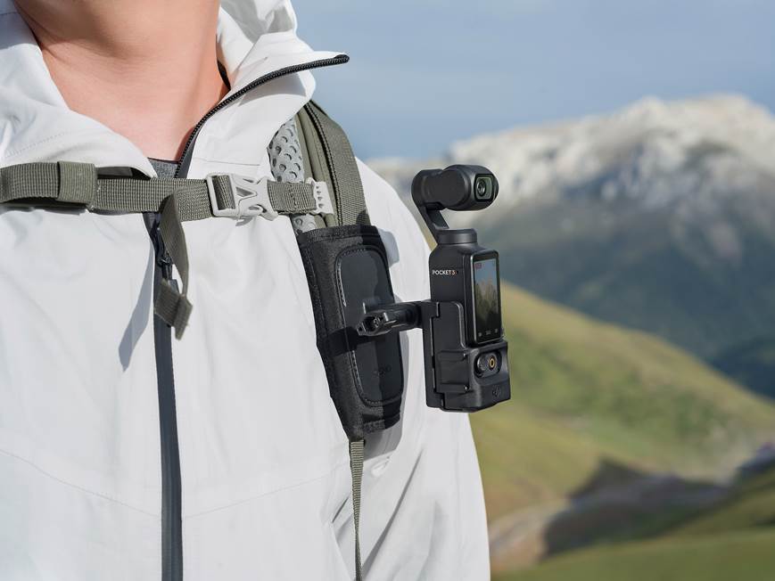 DJI Osmo Pocket 3 Creator Combo Handheld, gimbal-mounted 4K camera