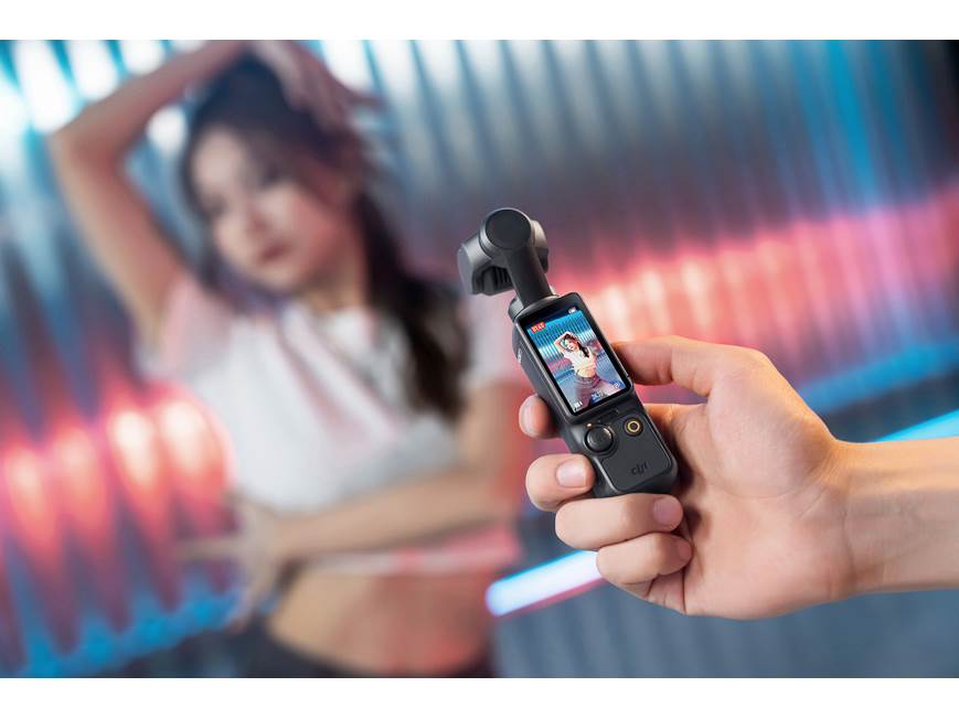 DJI Osmo Pocket 3 Creator Combo Handheld, gimbal-mounted 4K camera