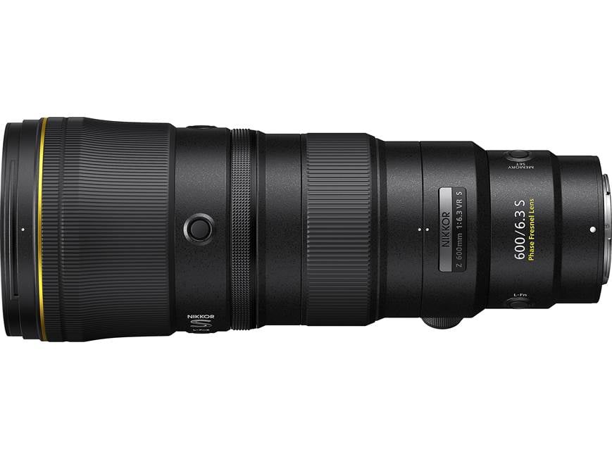Nikon NIKKOR Z 600mm f/6.3 VR S Super-telephoto prime lens for