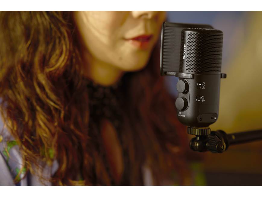 Sony ECM-S1 Compact, portable wireless microphone system at