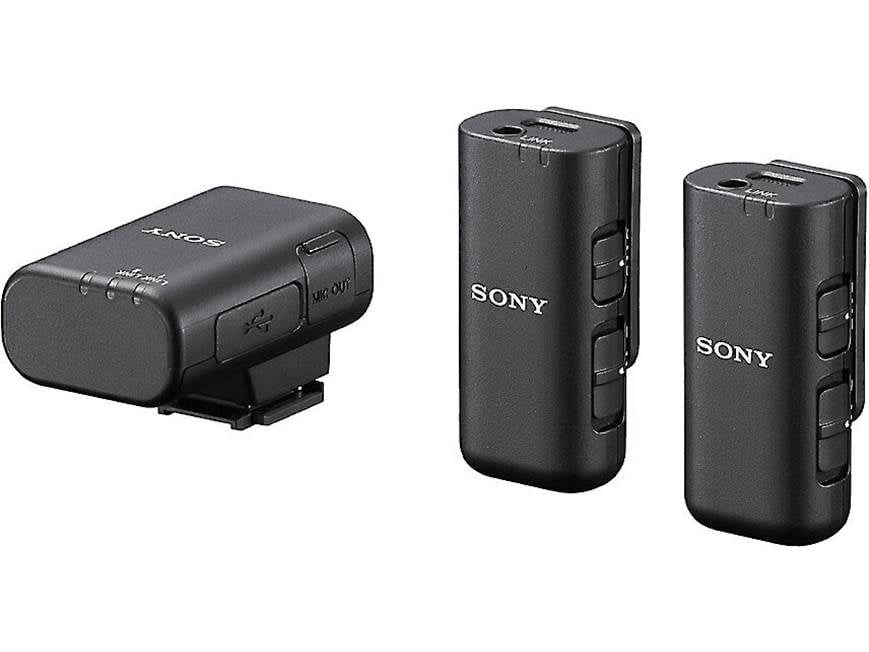 Sony ECM-W3 Compact dual-channel wireless microphone system at